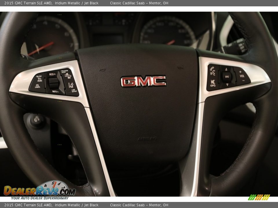 2015 GMC Terrain SLE AWD Iridium Metallic / Jet Black Photo #7