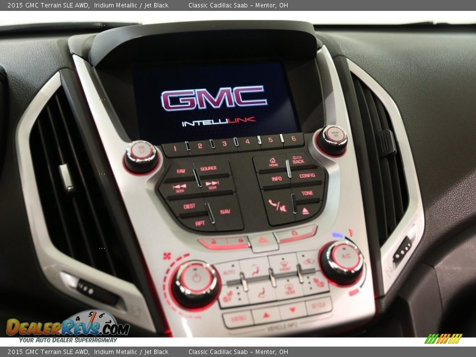 2015 GMC Terrain SLE AWD Iridium Metallic / Jet Black Photo #9