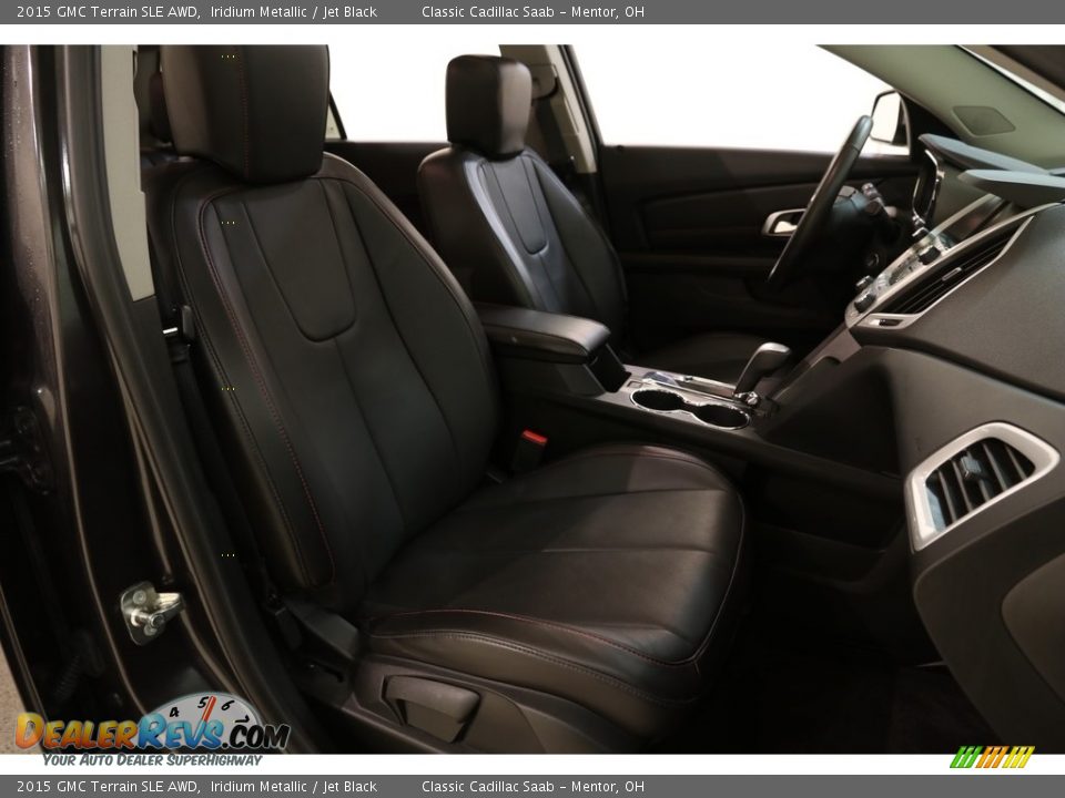 2015 GMC Terrain SLE AWD Iridium Metallic / Jet Black Photo #15