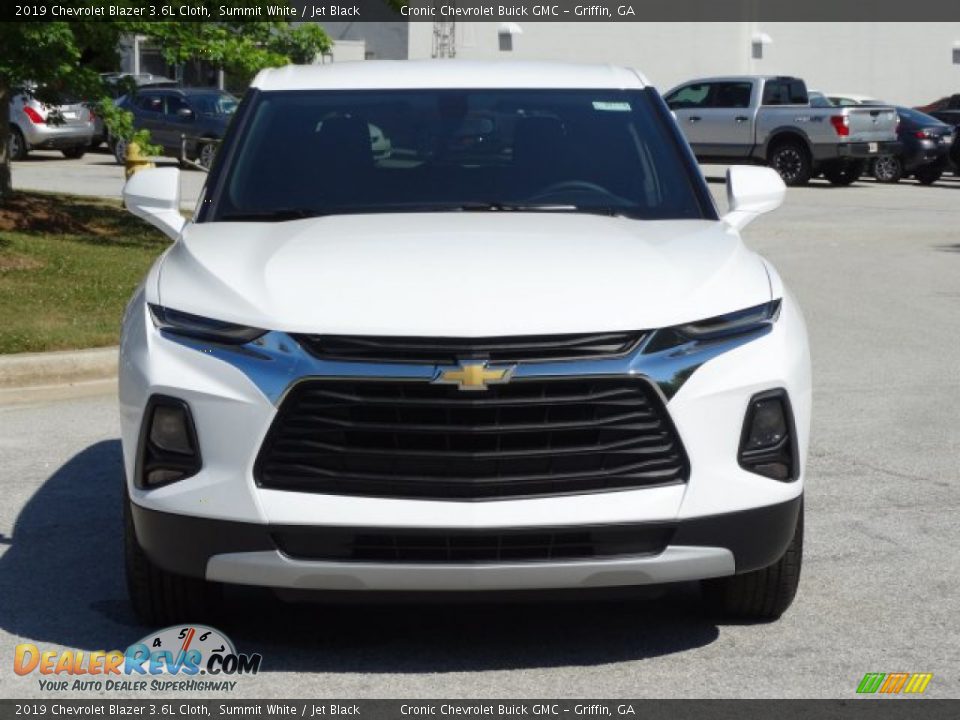 2019 Chevrolet Blazer 3.6L Cloth Summit White / Jet Black Photo #4