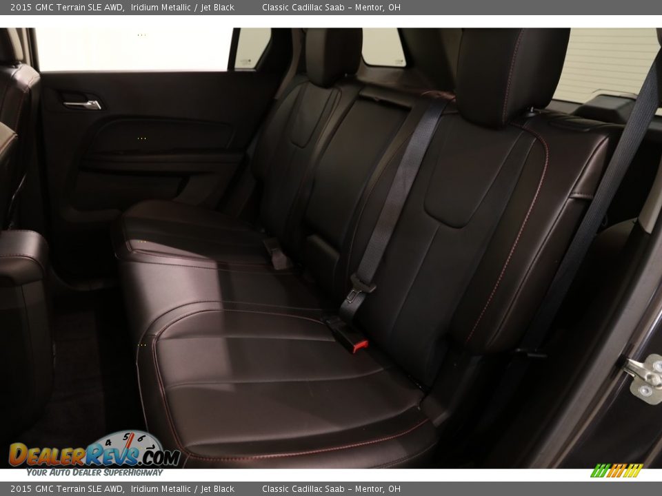 2015 GMC Terrain SLE AWD Iridium Metallic / Jet Black Photo #17