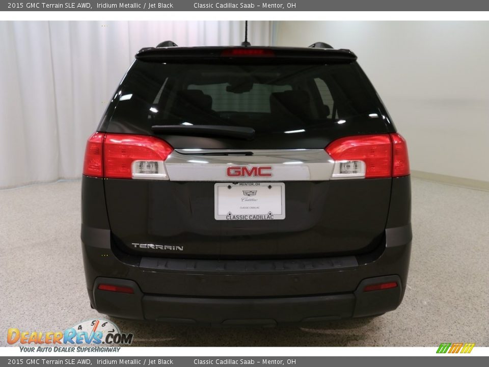 2015 GMC Terrain SLE AWD Iridium Metallic / Jet Black Photo #18