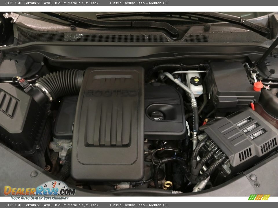 2015 GMC Terrain SLE AWD Iridium Metallic / Jet Black Photo #19