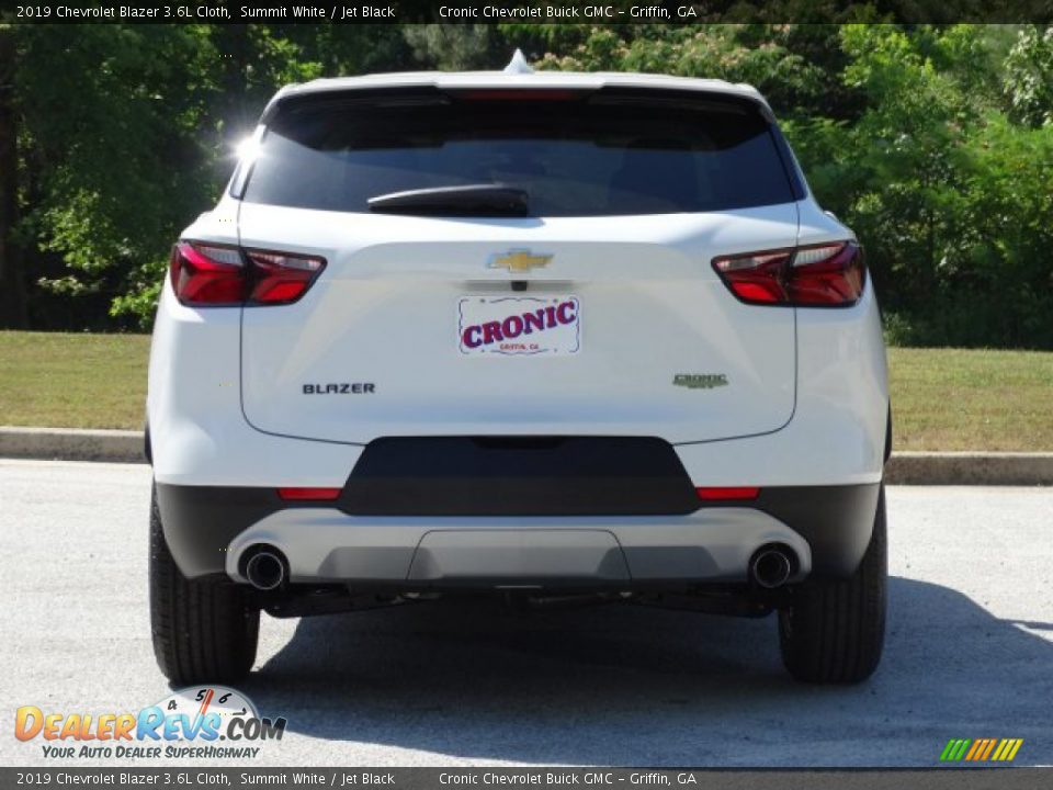 2019 Chevrolet Blazer 3.6L Cloth Summit White / Jet Black Photo #7