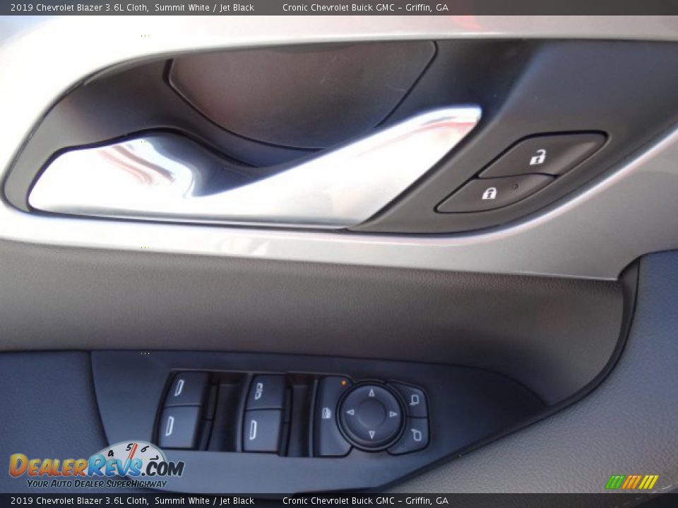 2019 Chevrolet Blazer 3.6L Cloth Summit White / Jet Black Photo #12