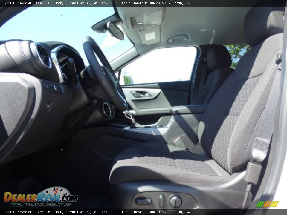 2019 Chevrolet Blazer 3.6L Cloth Summit White / Jet Black Photo #13
