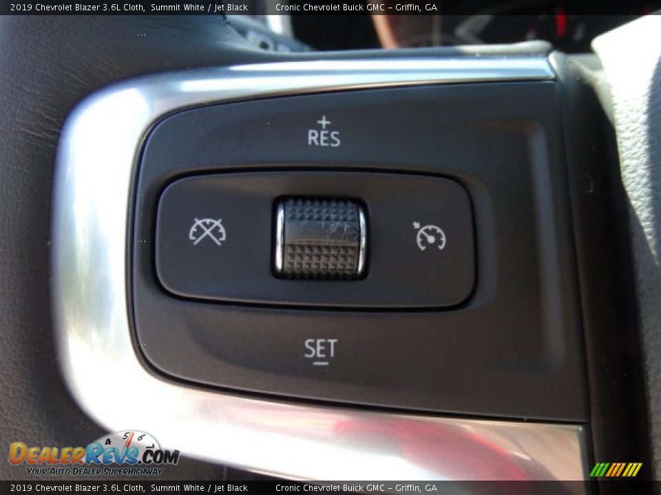 2019 Chevrolet Blazer 3.6L Cloth Summit White / Jet Black Photo #14