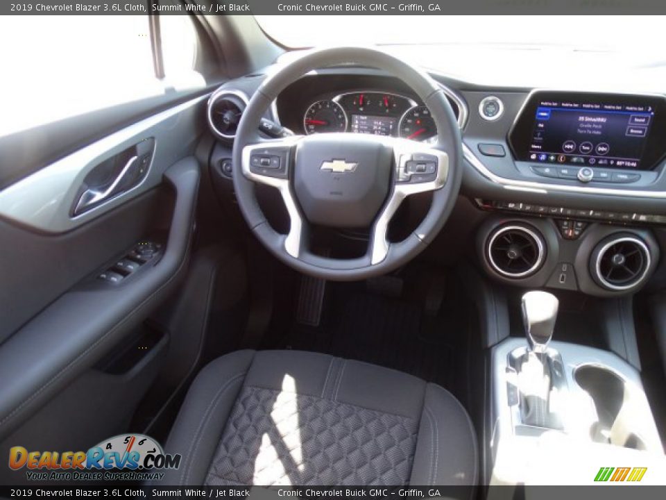 2019 Chevrolet Blazer 3.6L Cloth Summit White / Jet Black Photo #21