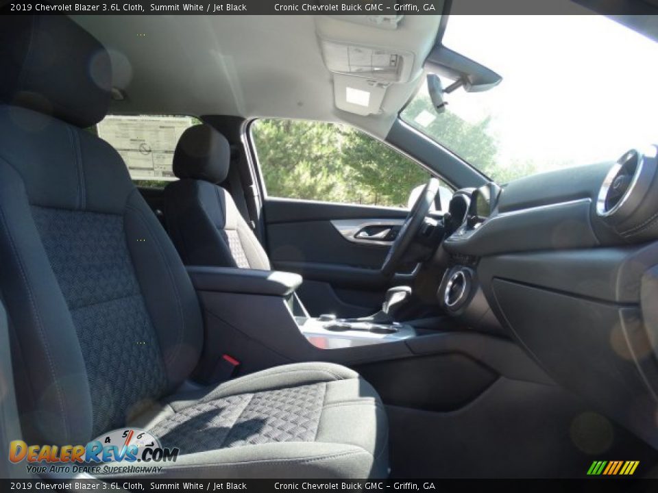 2019 Chevrolet Blazer 3.6L Cloth Summit White / Jet Black Photo #24