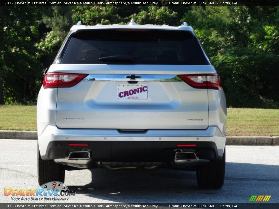 2019 Chevrolet Traverse Premier Silver Ice Metallic / Dark Atmosphere/Medium Ash Gray Photo #7
