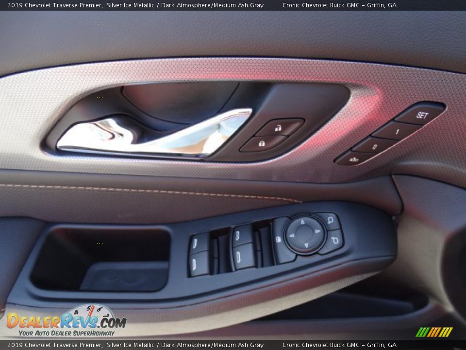 2019 Chevrolet Traverse Premier Silver Ice Metallic / Dark Atmosphere/Medium Ash Gray Photo #13