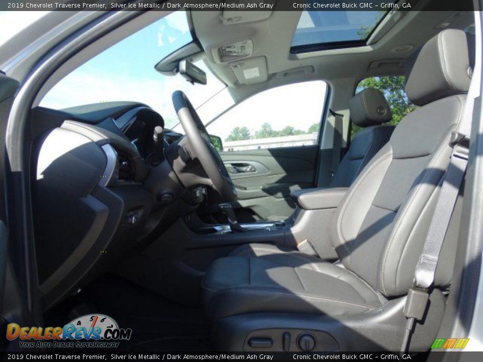 2019 Chevrolet Traverse Premier Silver Ice Metallic / Dark Atmosphere/Medium Ash Gray Photo #14