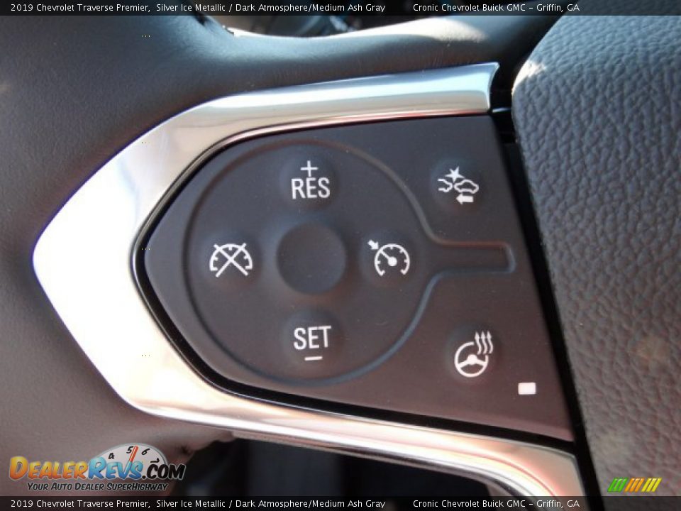 2019 Chevrolet Traverse Premier Silver Ice Metallic / Dark Atmosphere/Medium Ash Gray Photo #15