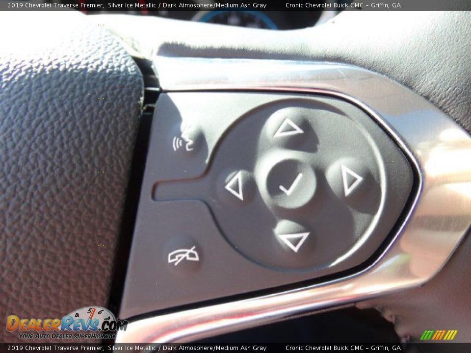 2019 Chevrolet Traverse Premier Silver Ice Metallic / Dark Atmosphere/Medium Ash Gray Photo #16