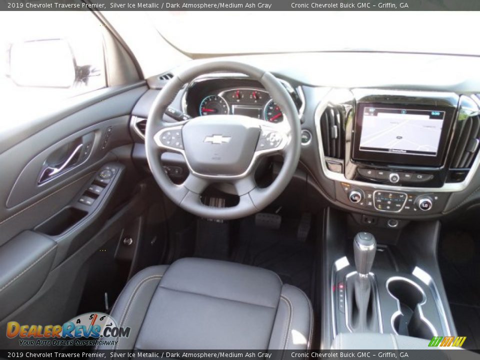2019 Chevrolet Traverse Premier Silver Ice Metallic / Dark Atmosphere/Medium Ash Gray Photo #26