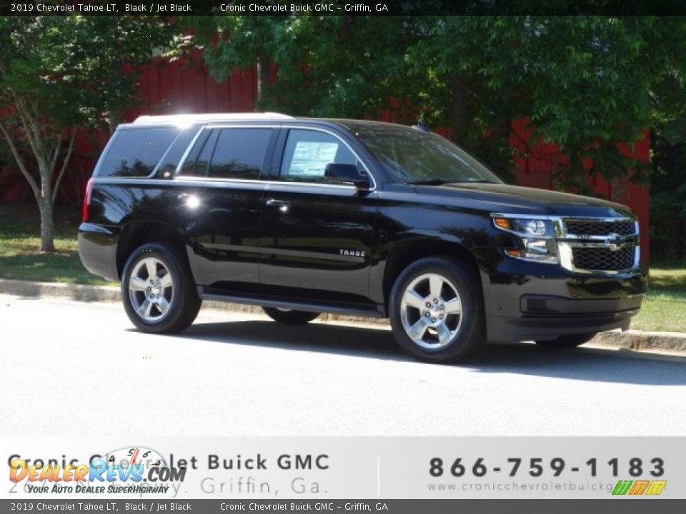 2019 Chevrolet Tahoe LT Black / Jet Black Photo #1