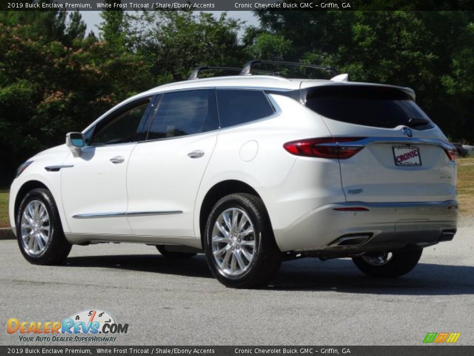 2019 Buick Enclave Premium White Frost Tricoat / Shale/Ebony Accents Photo #6