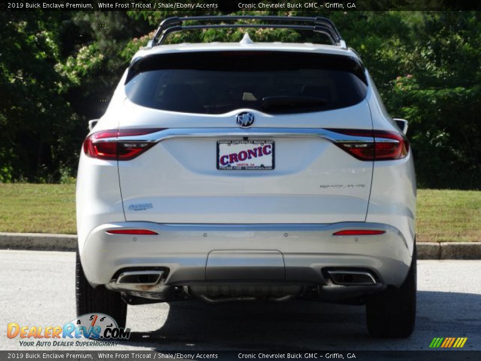 2019 Buick Enclave Premium White Frost Tricoat / Shale/Ebony Accents Photo #7