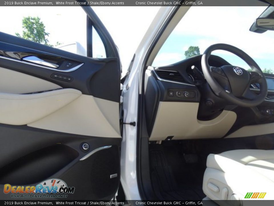 2019 Buick Enclave Premium White Frost Tricoat / Shale/Ebony Accents Photo #10