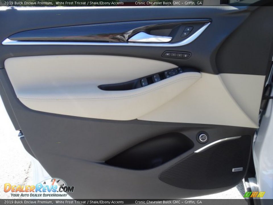 2019 Buick Enclave Premium White Frost Tricoat / Shale/Ebony Accents Photo #11