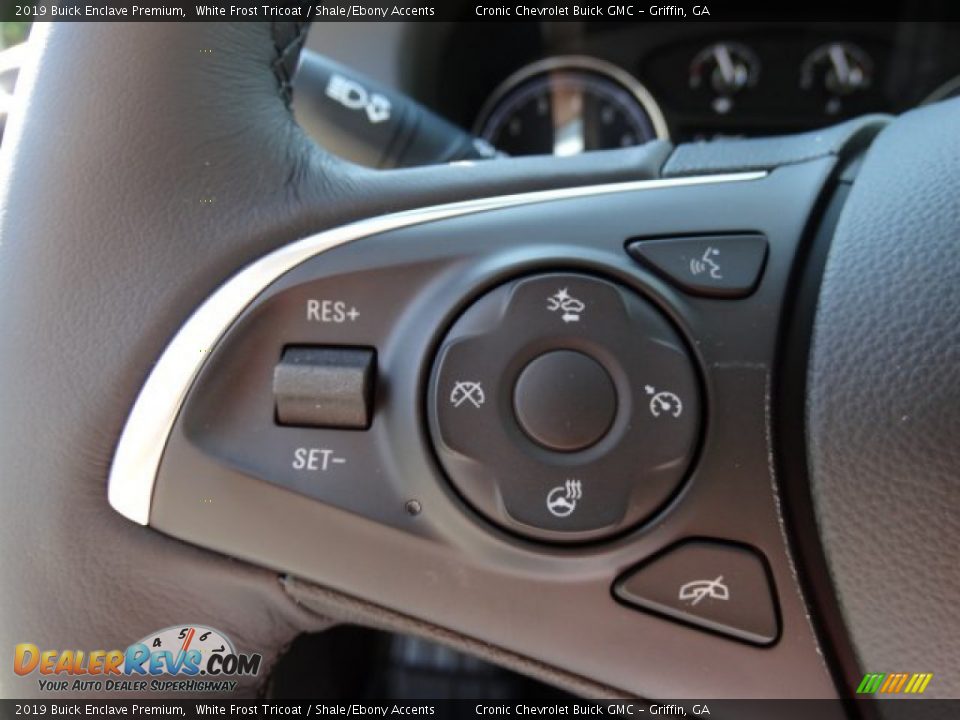 2019 Buick Enclave Premium White Frost Tricoat / Shale/Ebony Accents Photo #15