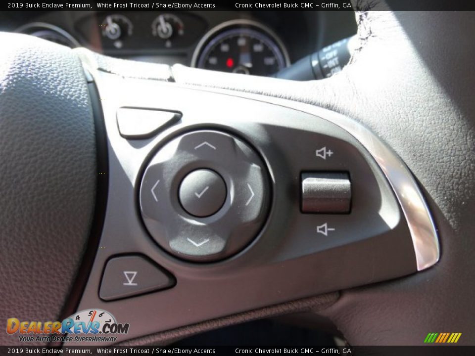 2019 Buick Enclave Premium White Frost Tricoat / Shale/Ebony Accents Photo #16
