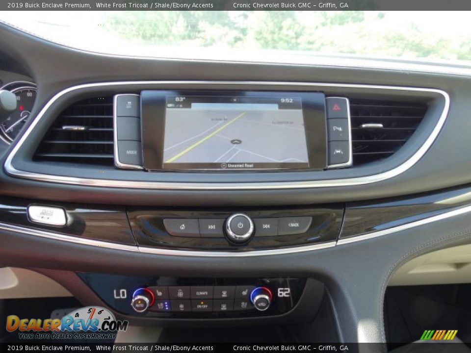 2019 Buick Enclave Premium White Frost Tricoat / Shale/Ebony Accents Photo #18