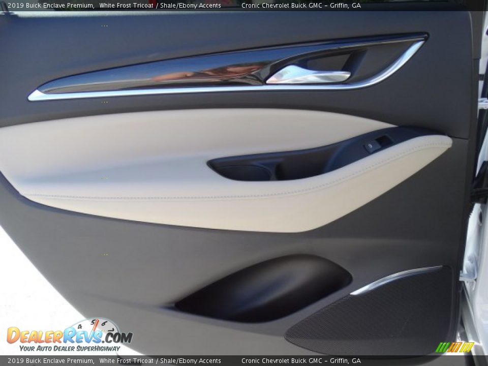 2019 Buick Enclave Premium White Frost Tricoat / Shale/Ebony Accents Photo #21