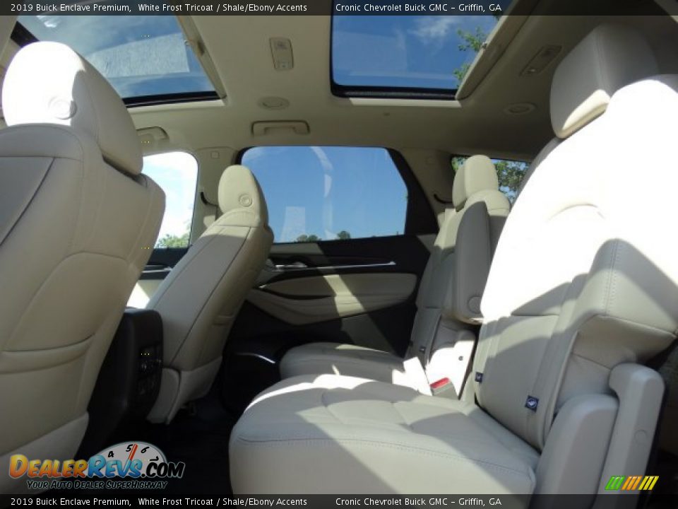 2019 Buick Enclave Premium White Frost Tricoat / Shale/Ebony Accents Photo #22