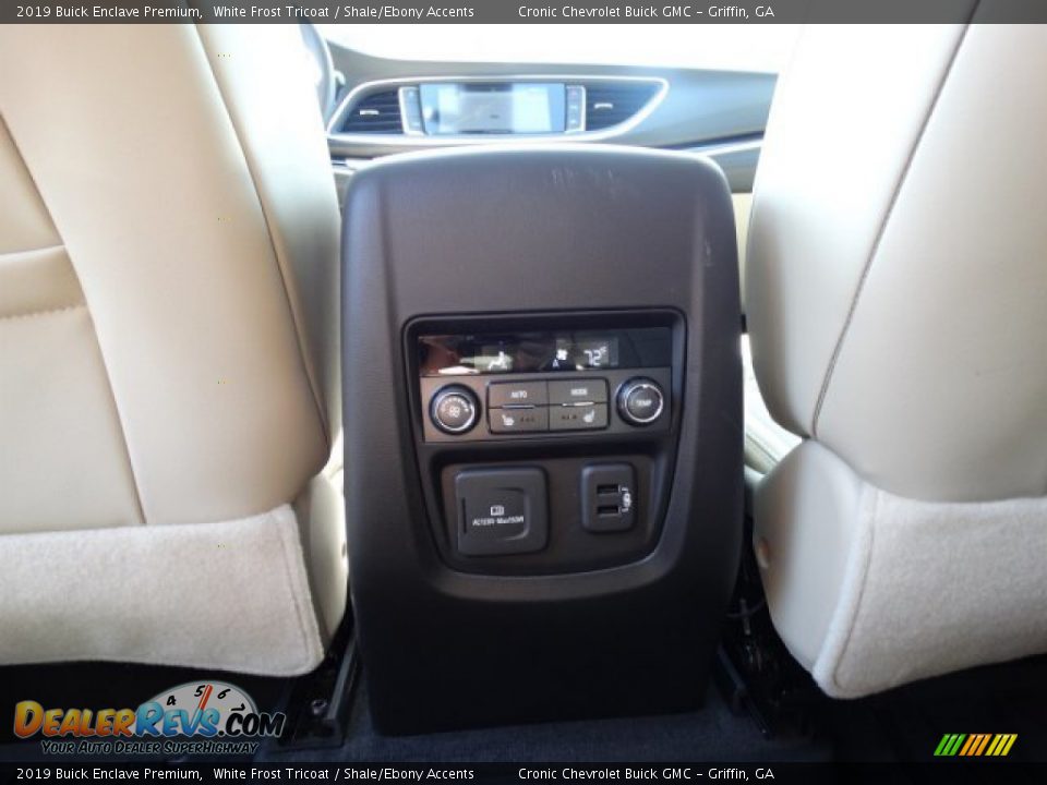 2019 Buick Enclave Premium White Frost Tricoat / Shale/Ebony Accents Photo #24