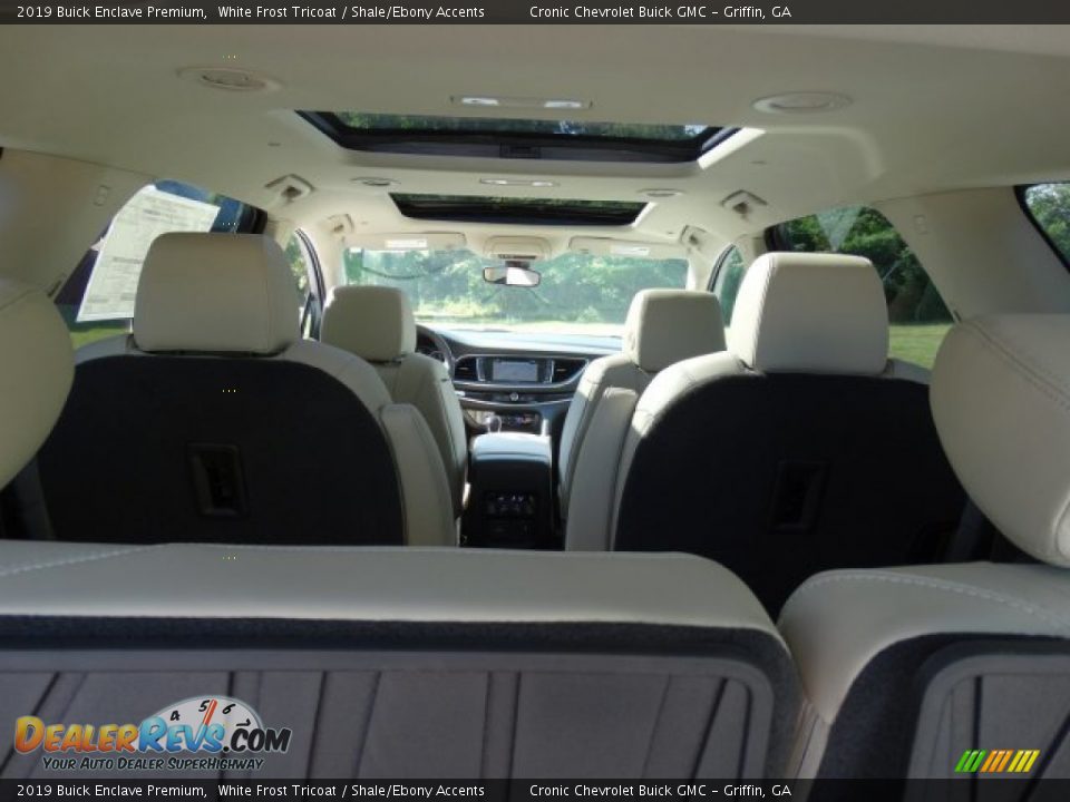 2019 Buick Enclave Premium White Frost Tricoat / Shale/Ebony Accents Photo #27