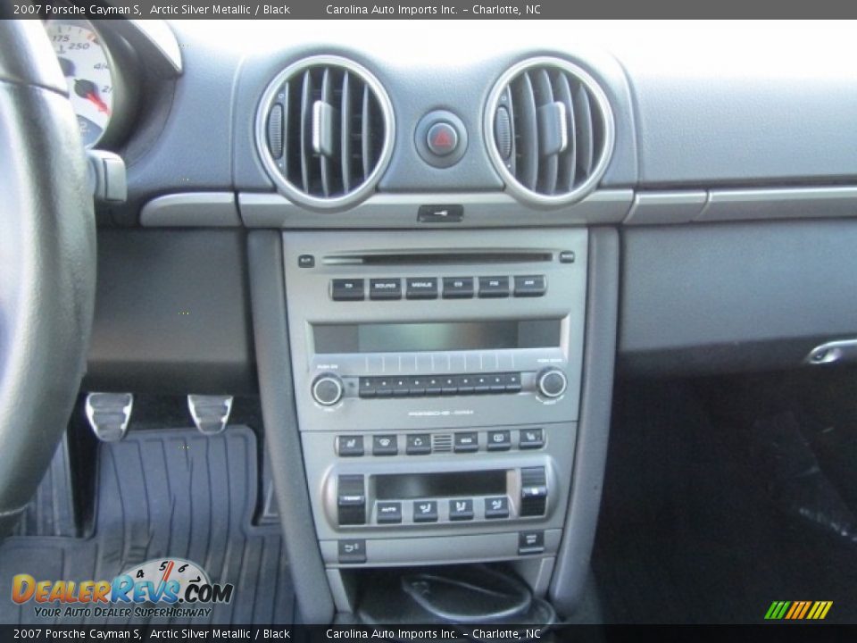 2007 Porsche Cayman S Arctic Silver Metallic / Black Photo #15