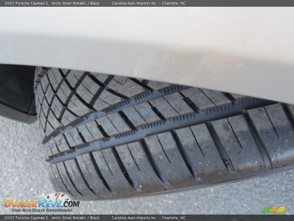 2007 Porsche Cayman S Arctic Silver Metallic / Black Photo #26