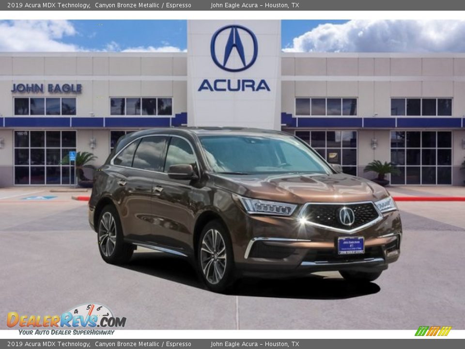 2019 Acura MDX Technology Canyon Bronze Metallic / Espresso Photo #1