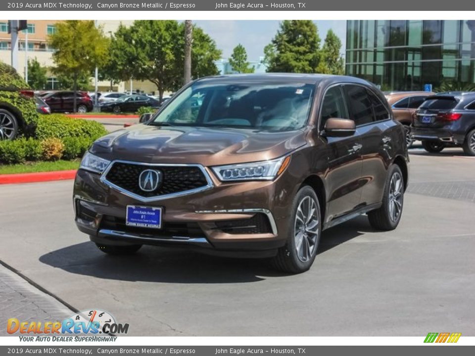 2019 Acura MDX Technology Canyon Bronze Metallic / Espresso Photo #3