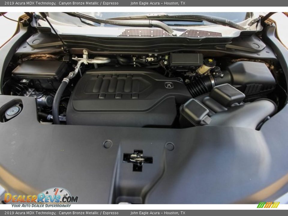 2019 Acura MDX Technology Canyon Bronze Metallic / Espresso Photo #26