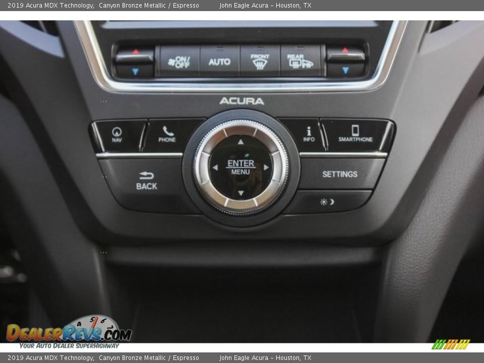 2019 Acura MDX Technology Canyon Bronze Metallic / Espresso Photo #31