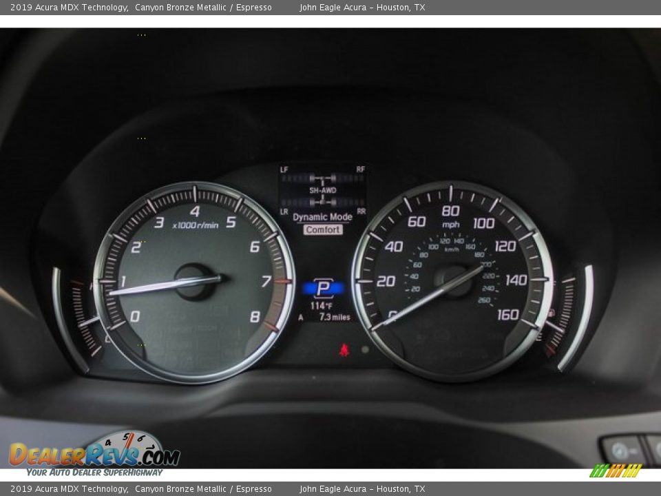 2019 Acura MDX Technology Canyon Bronze Metallic / Espresso Photo #34