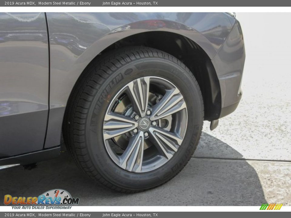 2019 Acura MDX Modern Steel Metallic / Ebony Photo #10