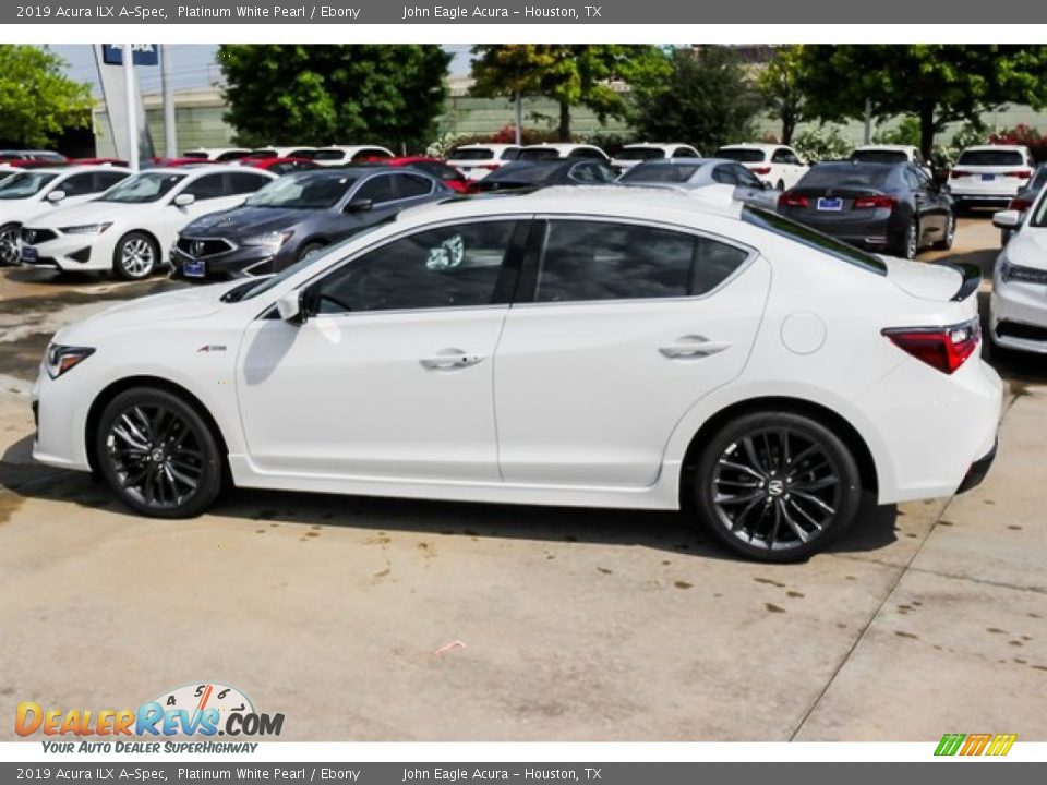 2019 Acura ILX A-Spec Platinum White Pearl / Ebony Photo #4