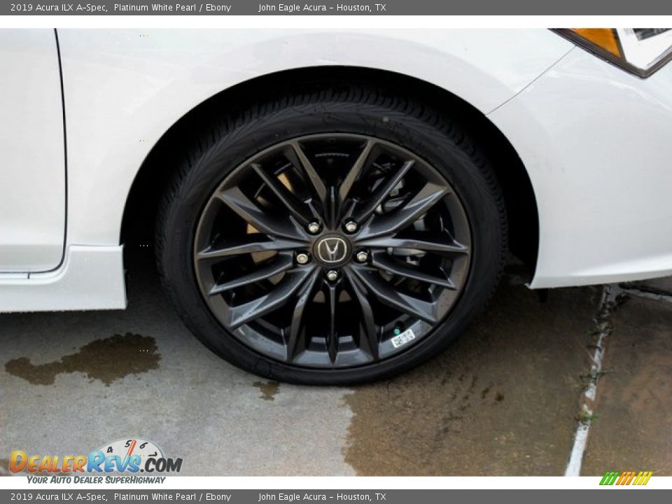 2019 Acura ILX A-Spec Platinum White Pearl / Ebony Photo #11