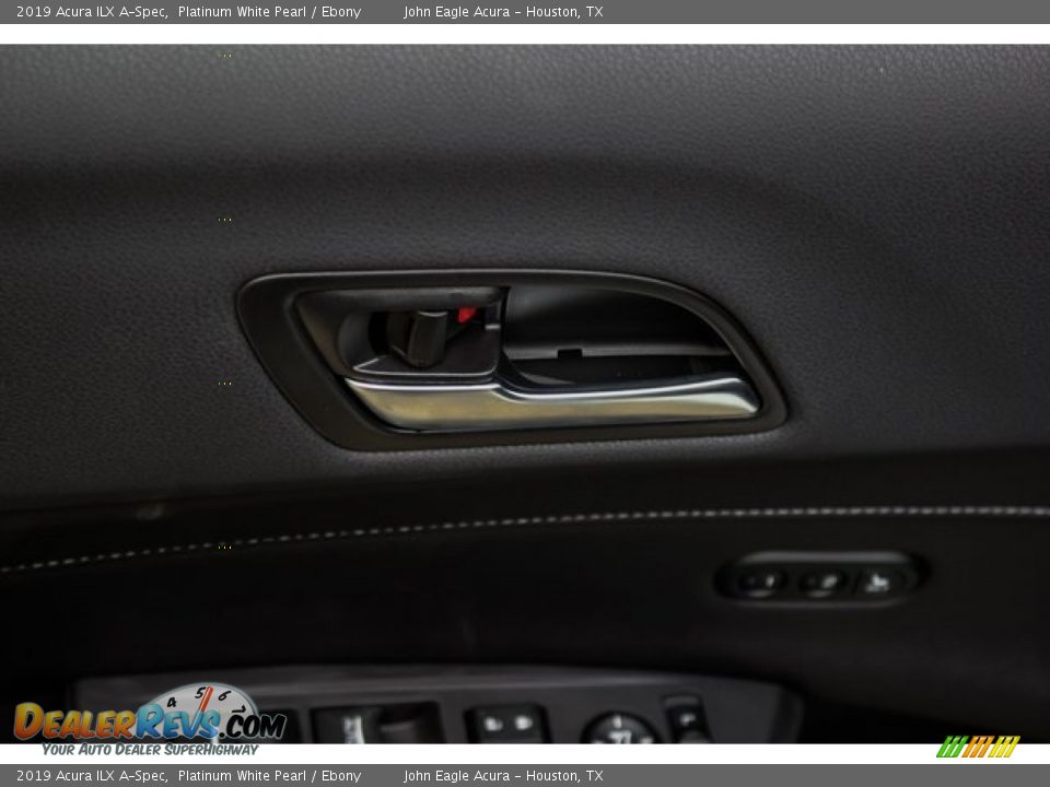 2019 Acura ILX A-Spec Platinum White Pearl / Ebony Photo #14