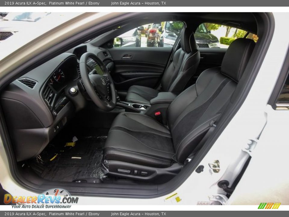 2019 Acura ILX A-Spec Platinum White Pearl / Ebony Photo #18