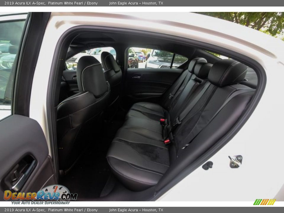 2019 Acura ILX A-Spec Platinum White Pearl / Ebony Photo #20