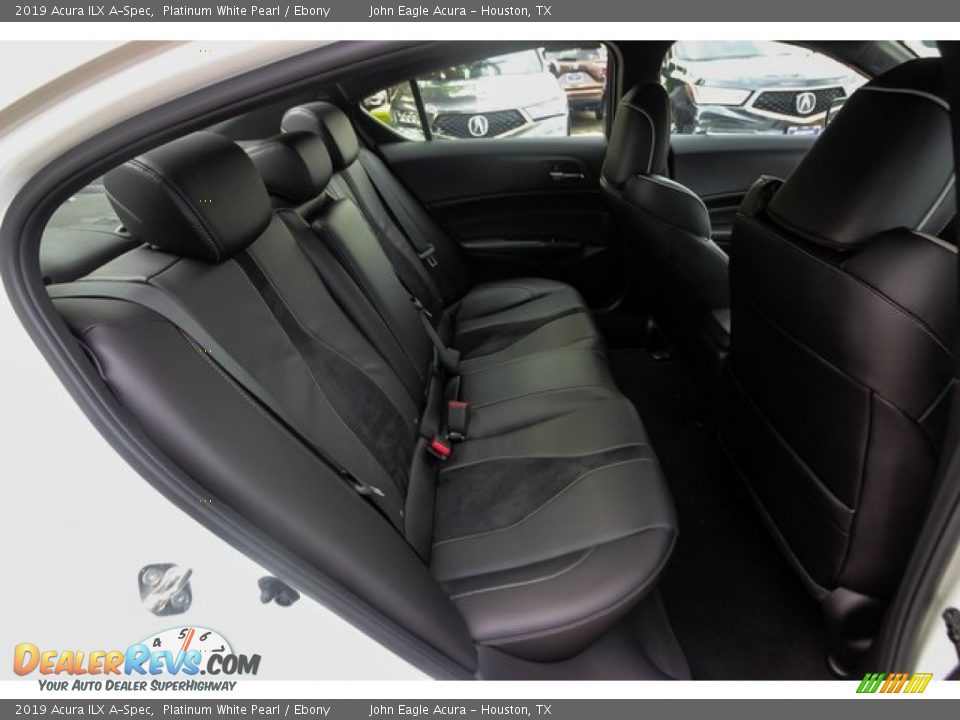 2019 Acura ILX A-Spec Platinum White Pearl / Ebony Photo #23