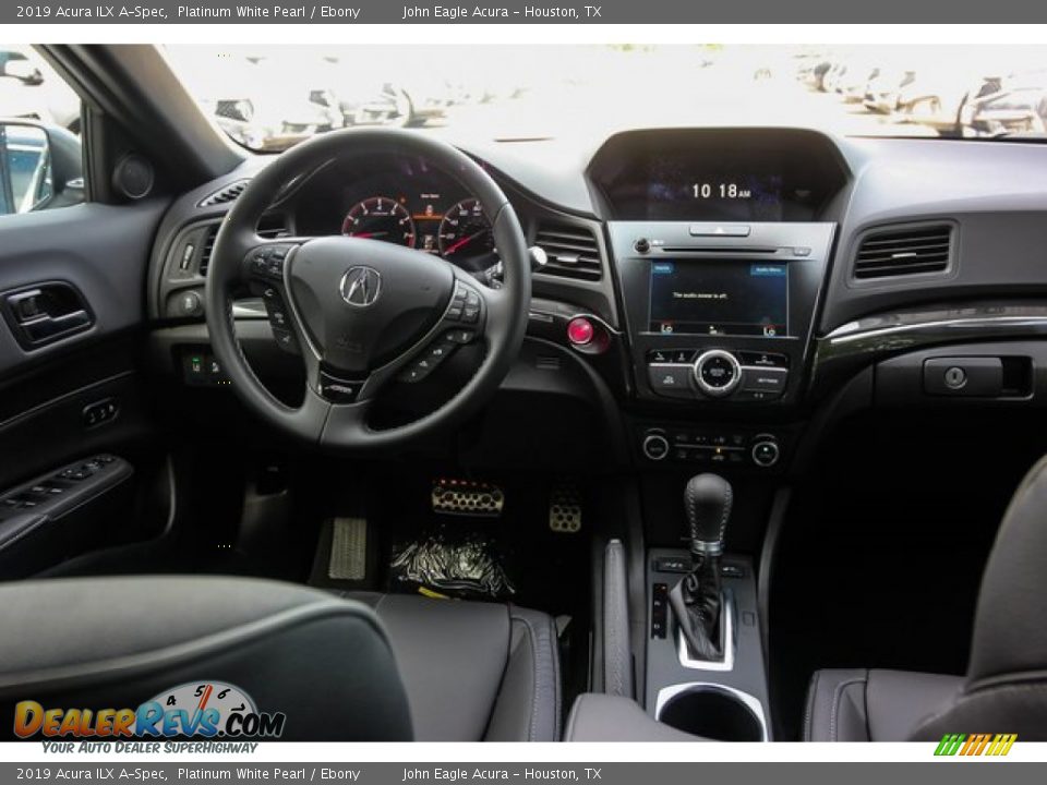 2019 Acura ILX A-Spec Platinum White Pearl / Ebony Photo #27