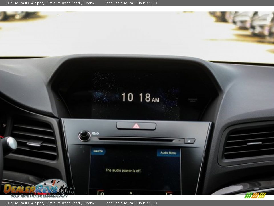 2019 Acura ILX A-Spec Platinum White Pearl / Ebony Photo #29
