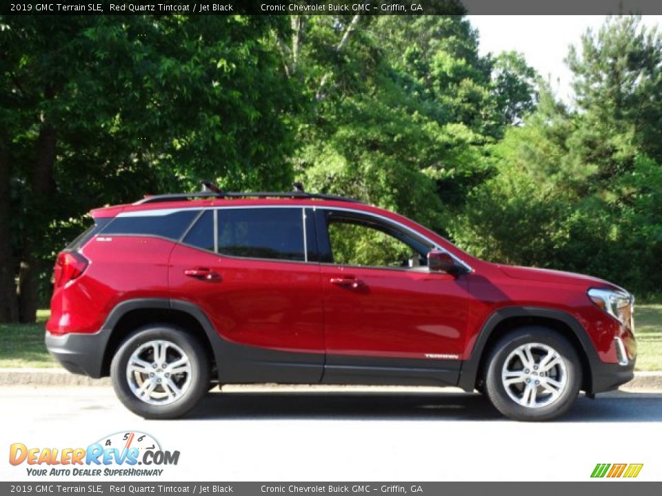 2019 GMC Terrain SLE Red Quartz Tintcoat / Jet Black Photo #2