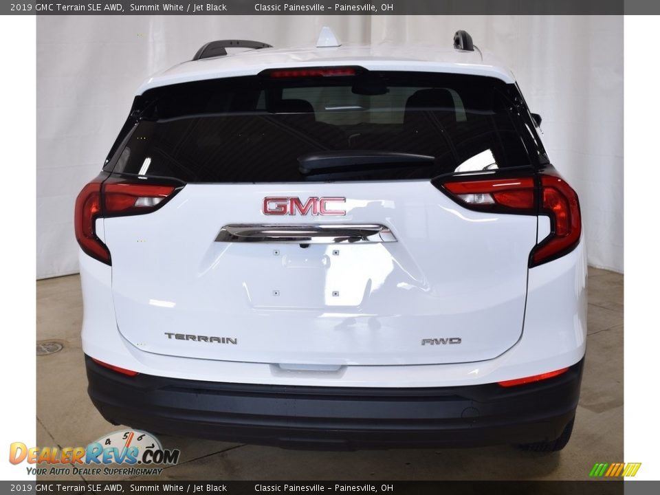 2019 GMC Terrain SLE AWD Summit White / Jet Black Photo #3