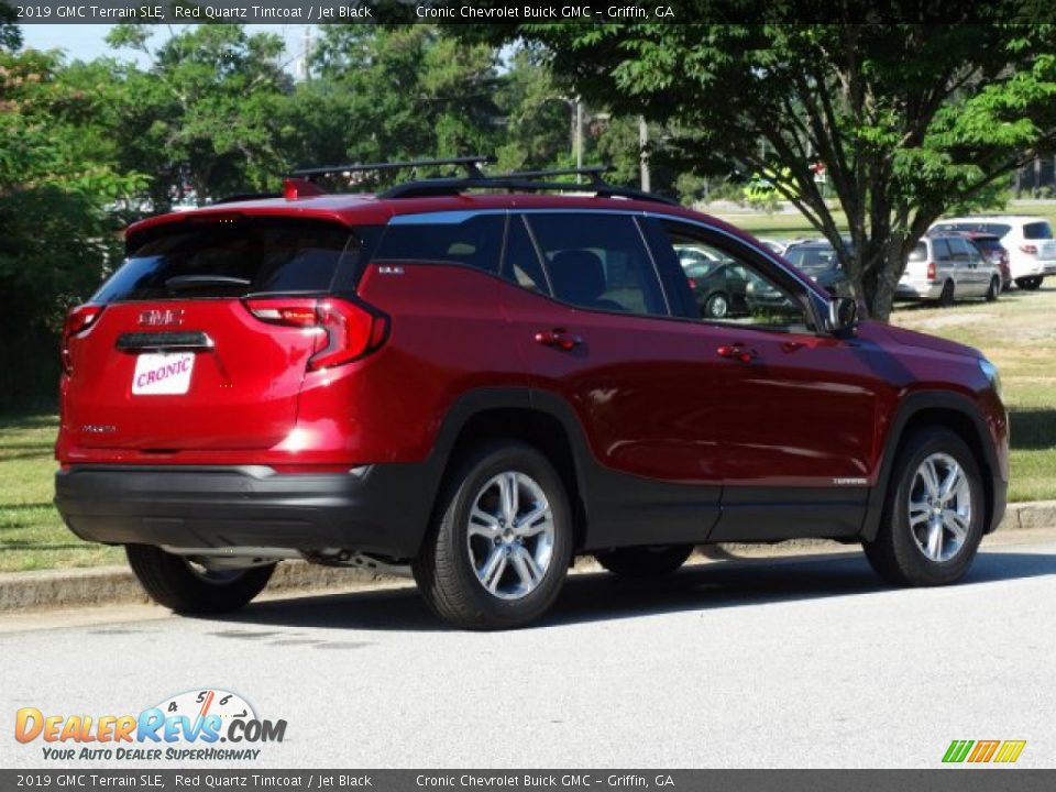 2019 GMC Terrain SLE Red Quartz Tintcoat / Jet Black Photo #3